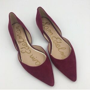 Sam Edelman Burgundy Flats